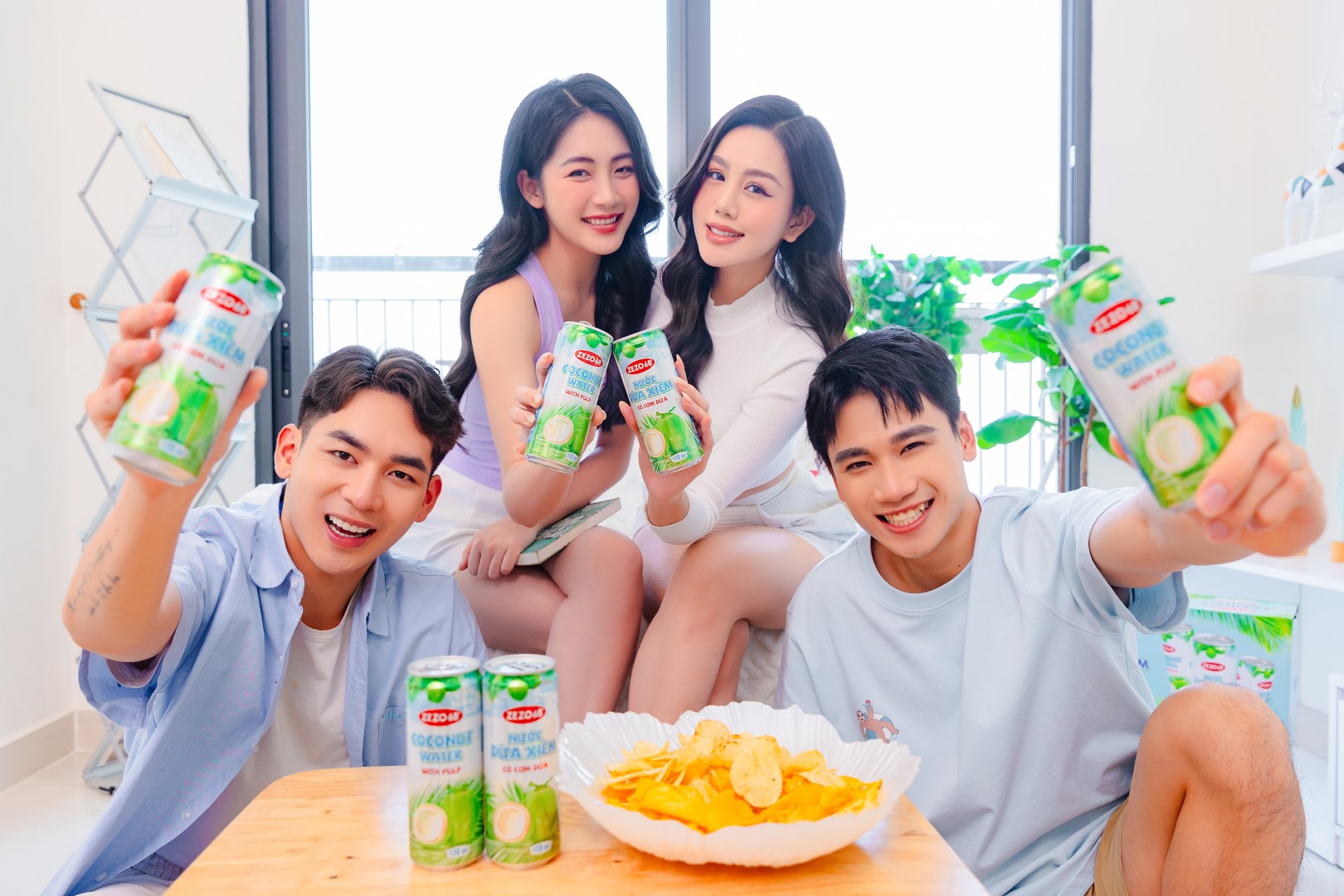 Dừa Lon Có Cơm Dừa(3)